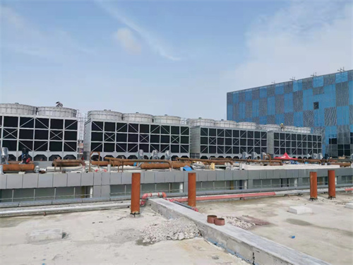 方形冷卻塔的組成與安裝,方形橫流式冷卻塔
