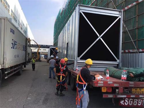 廣東冷卻塔廠家淺析玻璃鋼冷卻塔破裂的原因及措施?(廣東圓形逆流式玻璃鋼冷卻塔價格)
