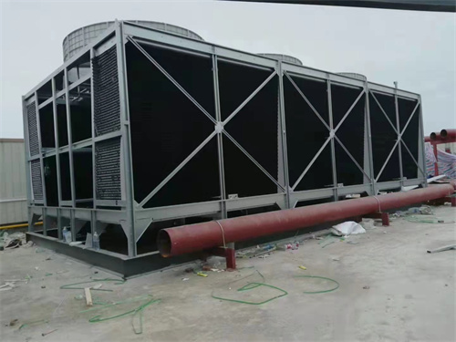 采用方形冷卻塔能夠節省空間,方形冷卻塔圖片
